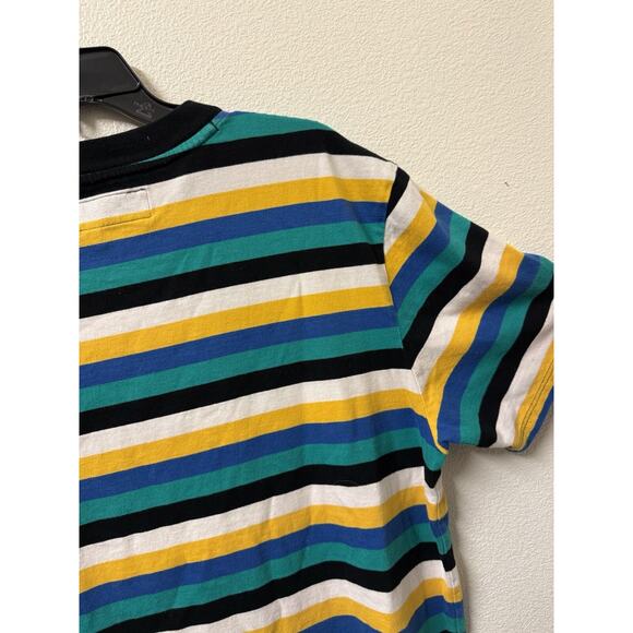 Guess Shirt Mens Medium Los Angeles Guess Originals T-Shirt Striped Multicolor - Picture 8 of 10